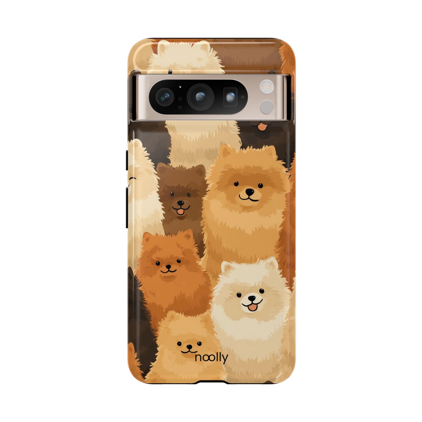 noolly Puppy Parade Pomeranian Tough Phone Case