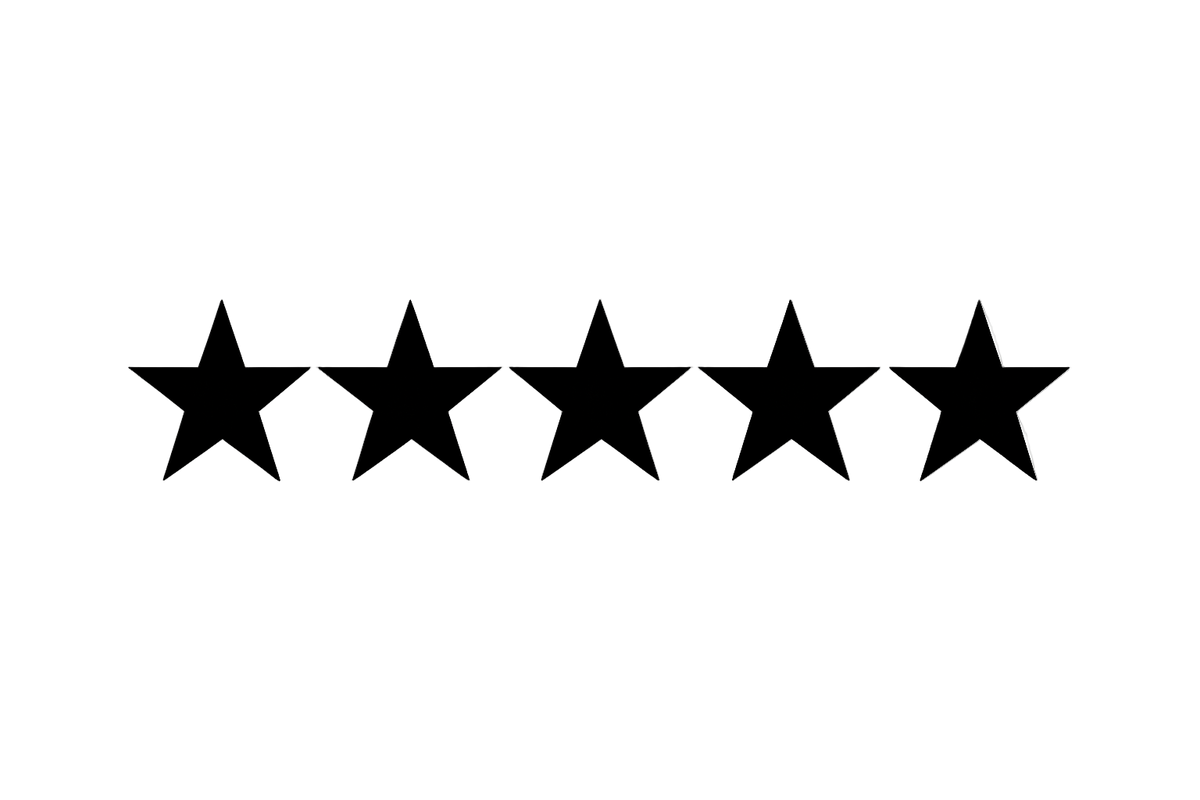 Make the stars black